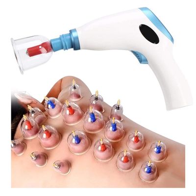 ELQ Electric Vacuum Cupping Set, Body Cupping Therapy Kit for Anti Cellulite, Body Lymph Drainage, Pain Relief Massage