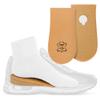 1 x Heel Raise, Heel Lift Elevator, Heel Pad, Orthotic Wedge, Many Widths and Heights, Leather Cover, Kaps Topmed Plus, Supplied to NHS, 1 Piece (Height 5 mm / 0.2 inch - Size S) view 1