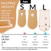 1 x Heel Raise, Heel Lift Elevator, Heel Pad, Orthotic Wedge, Many Widths and Heights, Leather Cover, Kaps Topmed Plus, Supplied to NHS, 1 Piece (Height 5 mm / 0.2 inch - Size S) view 4