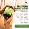 Organic Muscle Super Greens Powder Organic Superfood Powder with Probiotics, Spirulina, Chlorella, and Matcha| Non-GMO, 30 Servings view 2