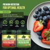 Organic Muscle Super Greens Powder Organic Superfood Powder with Probiotics, Spirulina, Chlorella, and Matcha| Non-GMO, 30 Servings view 3