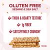 Wasa, Gluten Free Sesame & Sea Salt Crispbread, Net wt. 6.1 Oz (Pack of 1) view 3