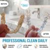 Retainer Fresh Retainer Cleaner Tablets - Denture Cleaner, Retainer Cleaning Tablets, Mouth Guard Cleaner, Aligner Cleaner, Brite Retainer Tablets 36 Tablets 1 Month view 3