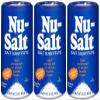 Nu-Salt Sodium-Free Salt Substitute, Contains Potassium Chloride, Table Salt Alternative, Vegan, Good for Chips, Pretzels, French Fries, Popcorn Seasoning, 3oz Shaker Bottle (Pack of 3) view 1