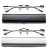 2 Pack Compact Reading Glasses in Tube Slim Rimless Reader in Aluminum Case view 1