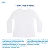 Eczema Clothing, Psoriasis & Sensitive Skin Treatment Shirt for Ladies (Size XS) White view 4