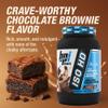 BPI Sports ISO HD Isolate Protein Powder  100% Whey Isolate, Protein Powder for Muscle Gain - Chocolate Brownie - 1.6 Lb - 23 Servings view 4