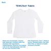 Eczema Clothing, Psoriasis & Sensitive Skin Treatment Shirt for Ladies (SizeXL) White view 4