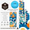 Honeybee Reusable Beeswax Wraps for Food | 5 Pack | Handmade in Australia | Eco Friendly, Organic, Biodegradable, Bee's Wrap for Bowl Covers and Food Storage | Reusable Cling Wrap view 1