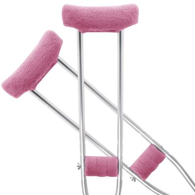 TOMMHANES AMISGUOER Crutch Pads Underarm Crutches Pads Crutch Hand Grip Covers Crutch Pads Washable OneSize (2 Armpit, 2 Hand Cushion) (CP13C)