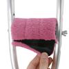 TOMMHANES AMISGUOER Crutch Pads Underarm Crutches Pads Crutch Hand Grip Covers Crutch Pads Washable OneSize (2 Armpit, 2 Hand Cushion) (CP13C) view 4