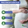 America Medic & Science Preconception Plus (90 Capsules) Conception and Fertility Supplement | Physician Formulated Pills to Support Conception | Prenatal Vitamins Best for Women Trying to Conceive view 4