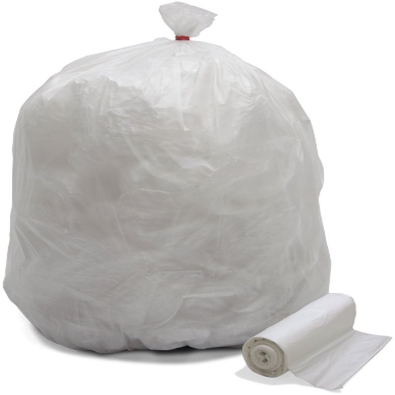 55 Gallon Natural High Density Trash Bags - 13 Micron - 200/CS