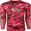Drake Shield4 Mesh Back Crew Neck L/S Realtree Dorado/Lime MD view 3