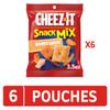 Cheez-It Snack Mix, Lunch Snacks, Double Cheese (6 Pouches) view 4