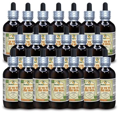 Qi Ye Yi Zhi Hua (Zao Xiu, Chong Lou), Paris (Paris Polyphylla) Tincture, Dried Rhizome Liquid Extract (Brand name: HerbalTerra, Proudly made in USA) 20x4 fl.oz (20x120 ml)