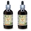 Liu Ji Nu, Artemesia (Artemisia Anomala) Tincture, Dried Herb Liquid Extract (Brand Name: HerbalTerra, Proudly Made in USA) 2x4 fl.oz (2x120 ml) view 1
