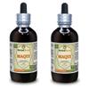 Maqui (Aristotelia Chilensis) Tincture, Organic Dried Berries Liquid Extract (Brand name: HerbalTerra, Proudly made in USA) 2x4 fl.oz (2x120 ml) view 1