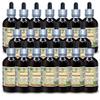 African Cherry Pygeum (Prunus Africana) Tincture, Organic Dried Bark Liquid Extract (Brand Name: HerbalTerra, Proudly Made in USA) 20x4 fl.oz (20x120 ml) view 1