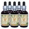 Tian Ma, Gastrodia (Gastrodia Elata) Tincture, Dried Tuber Liquid Extract (Brand Name: HerbalTerra, Proudly Made in USA) 5x2 fl.oz (5x60 ml) view 1