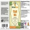 Tian Ma, Gastrodia (Gastrodia Elata) Tincture, Dried Tuber Liquid Extract (Brand Name: HerbalTerra, Proudly Made in USA) 4x4 fl.oz (4x120 ml) view 2