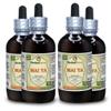 Mai Ya, Barley (Hordeum Vulgare) Tincture, Organic Dried Sprout Liquid Extract (Brand Name: HerbalTerra, Proudly Made in USA) 4x4 fl.oz (4x120 ml) view 1