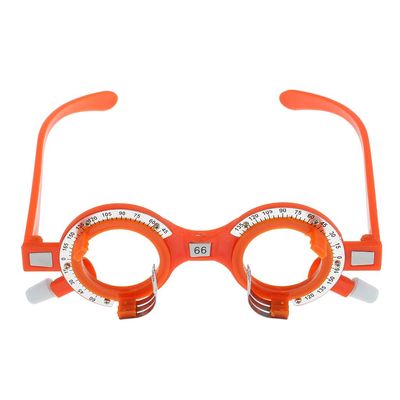 Baosity Optometry Optician Trial Frames Optical Trial Lens Frames, Premium, Beautiful Color, 10 Sizes Optional, 66mm