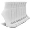 Doctor's Choice Diabetic Socks for Women, Non-Binding, Circulatory, Cushioned Support, Soft Stretch, Breathable Fabric, Comfortable Neuropathy Socks for Women, 4 Pairs, 9-11 Medium - (White) view 1
