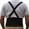 Alpha Medical Adjustable Lifting Back Brace with Suspenders for Men & Women  Industrial Lower Back Belt - Lumbar Protection from Construction, Moving, Warehouse Jobs, Heavy Lifting Safety (Medium) view 3