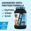 BPI Sports ISO HD Isolate Protein Powder  100% Whey Isolate, Protein Powder for Muscle Gain - Vanilla Cookie - 1.6 Lb - 23 Servings view 3