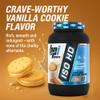 BPI Sports ISO HD Isolate Protein Powder  100% Whey Isolate, Protein Powder for Muscle Gain - Vanilla Cookie - 1.6 Lb - 23 Servings view 4