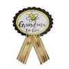 Bee-utiful Grandma to Be Baby Shower Pin Bee Badge for Nona to wear Sprinkle Gender Reveal by Amy's Bubbling Boutique view 1