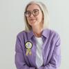 Bee-utiful Grandma to Be Baby Shower Pin Bee Badge for Nona to wear Sprinkle Gender Reveal by Amy's Bubbling Boutique view 2
