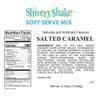 Shivery Shake Salted Caramel Soft Serve Ice Cream Mix view 2
