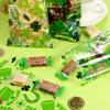 Chuangdi 100 Pack St. Patrick Day Candy Cellophane Bags Irish Shamrock Treat Bags Bulk Saint Patrick's Day green Clear Leprechaun Hat Footprint Goodies Packing for Holiday Party Supplies view 2