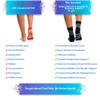 ZaTech Plantar Fasciitis Sock, Compression Socks (Black, Medium) view 3