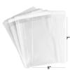100 5" x 7" Crystal Clear OPP Cellophane Bags  Crinkly, Non-Porous, Rigid Cello Bags for Food Packaging, Candy, Cookies, Gifts, Crafts & Retail Display view 2
