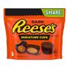 REESE'S Miniatures Dark Chocolate Peanut Butter Cups, Candy Share Pack, 10.2 oz view 3