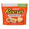 REESE'S Miniatures White Creme Peanut Butter Cups, Candy Share Pack, 10.5 oz view 2