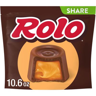 ROLO Rich Chocolate Caramels Candy Share Pack, 10.6 oz