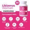 ZENZSUAL Libizenzs  Plant-Based Energy Support Supplement for Women  Caffeine-Free with Maca Root, Ashwagandha & Ginseng  Supports Daily Stamina, Focus & Well-Being  90 Vegan Capsules view 2