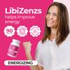 ZENZSUAL Libizenzs  Plant-Based Energy Support Supplement for Women  Caffeine-Free with Maca Root, Ashwagandha & Ginseng  Supports Daily Stamina, Focus & Well-Being  90 Vegan Capsules view 3