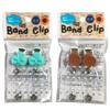Nakatoshi Band Clips, 2 Pieces, Ribbon & Buttons (5 Ribbons, 5 Buttons), 10 Pieces view 1
