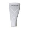 2XU X Compression Calf Sleeves (White, Medium) view 4