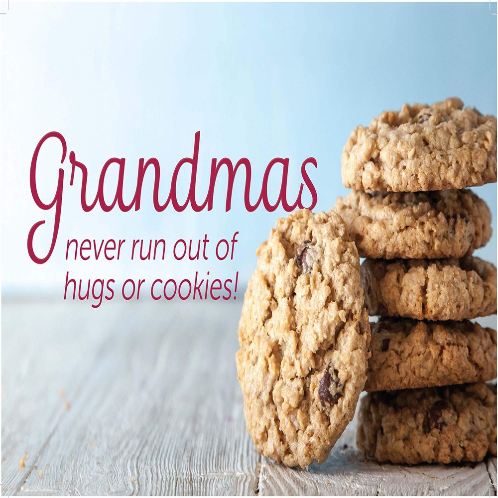 Medical Walker Banners: Grandma's Hugs & Cookies - 04 (Standard - 17"x10")