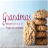 Medical Walker Banners: Grandma's Hugs & Cookies - 04 (Standard - 17"x10") view 1