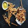 Pop Daddy Flavored Pretzels Sticks, Healthy Gourmet Pretzels Snacks, 7.5oz Individual Bags, 3 Pack, Yellow Mustard view 3