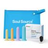 Soul Source | Silicone Wand Set Pelvic Floor Trainer | Progressive Comfort & Strength | Large Sizes 5-8 with Travel Pouch and Handle view 1