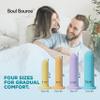 Soul Source | Silicone Wand Set Pelvic Floor Trainer | Progressive Comfort & Strength | Large Sizes 5-8 with Travel Pouch and Handle view 2