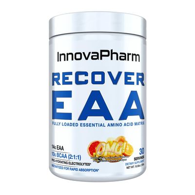 InnovaPharm Recover EAA Powder - OMG (Orange Mango Grapefruit) - 19.5 Ounces